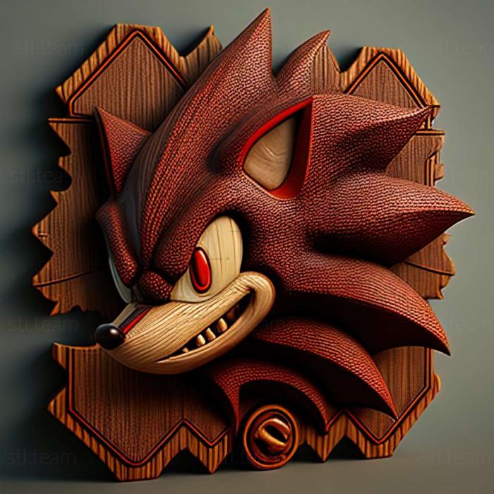 3D модель Игра Shadow the Hedgehog (STL)